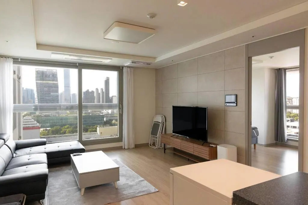 아파트 E13 Newly Built High Floor 13F 2 Bedroom 2Min To Hyundai Outlet Triple St 2Free Parking 인천