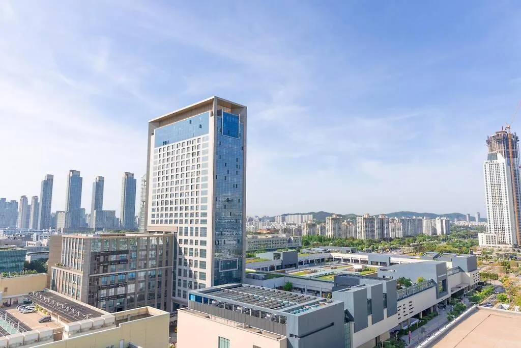 Apartment E13 Newly Built High Floor 13F 2 Bedroom 2Min To Hyundai Outlet Triple St 2Free Parking Incheon